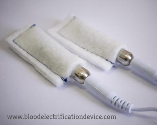 Bob Beck electrodes with wires
